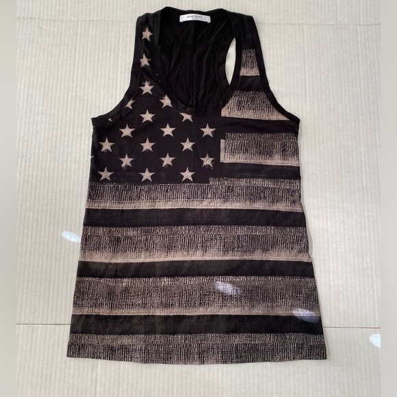 Givenchy Paris USA Stars and Stripes Tank Top Size S - Picture 2 of 13